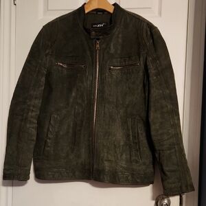 Black Rivet Men's Dark Green Jacket Size Xl
